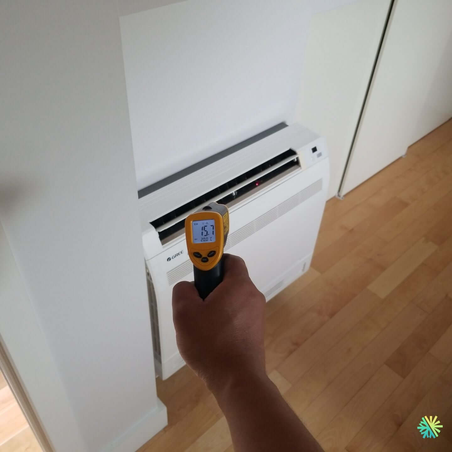 Réparation d’un système plancher-plafond Gree à Côte-des-Neiges–Notre-Dame-de-Grâce