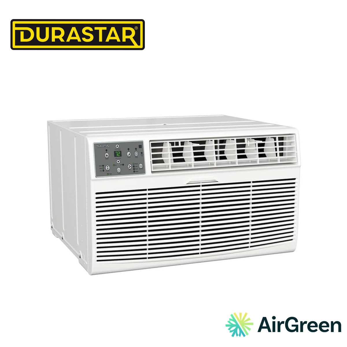 Climatiseur à travers le mur DURASTAR installé par AirGreen à Montréal, Laval, Longueuil, sur la Rive-Sud et la Rive-Nord
