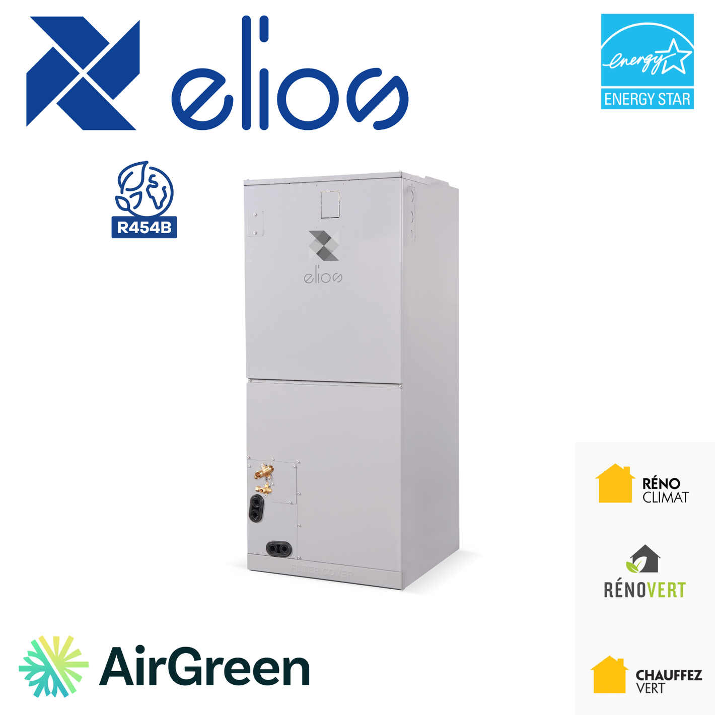 Fournaise Électrique ELIOS | Installation à Montréal, Laval, Longueuil, Rive Sud et Rive Nord