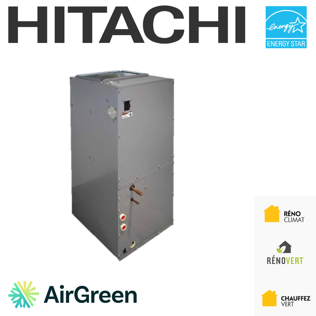 Fournaise Électrique HITACHI | Installation à Montréal, Laval, Longueuil, Rive Sud et Rive Nord