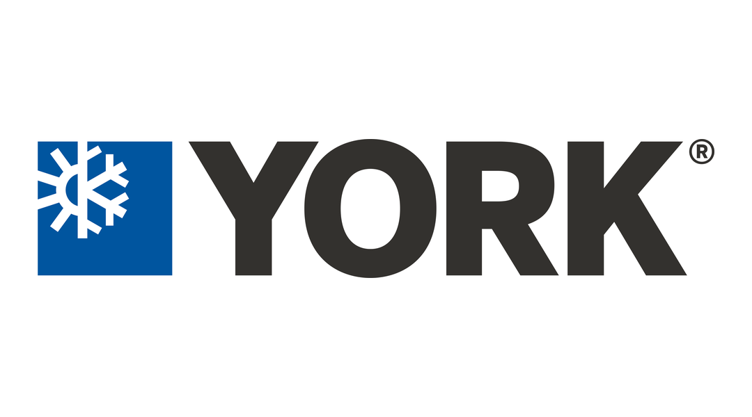 Logo YORK — climatisation et chauffage installés par AirGreen à Montréal, Laval, Longueuil, Rive Sud et Rive Nord
