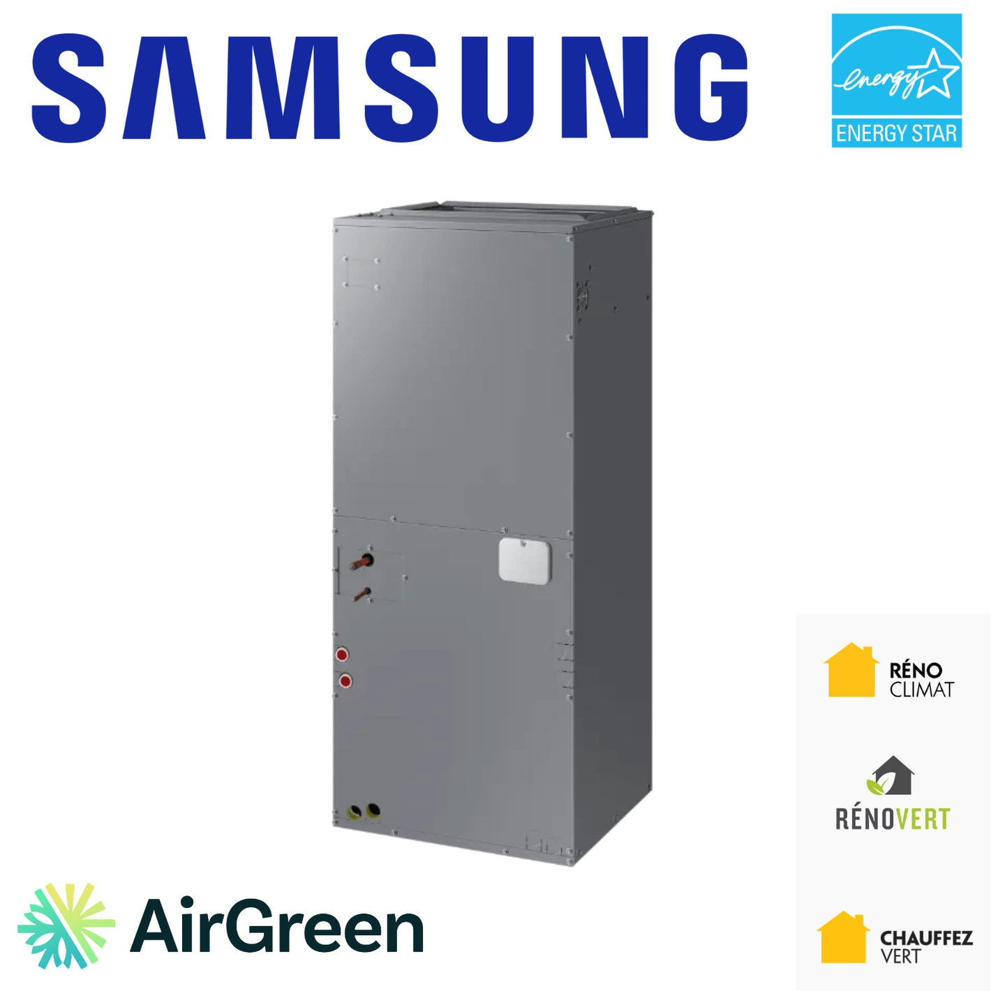 Fournaise Électrique SAMSUNG | Installation à Montréal, Laval, Longueuil, Rive Sud et Rive Nord