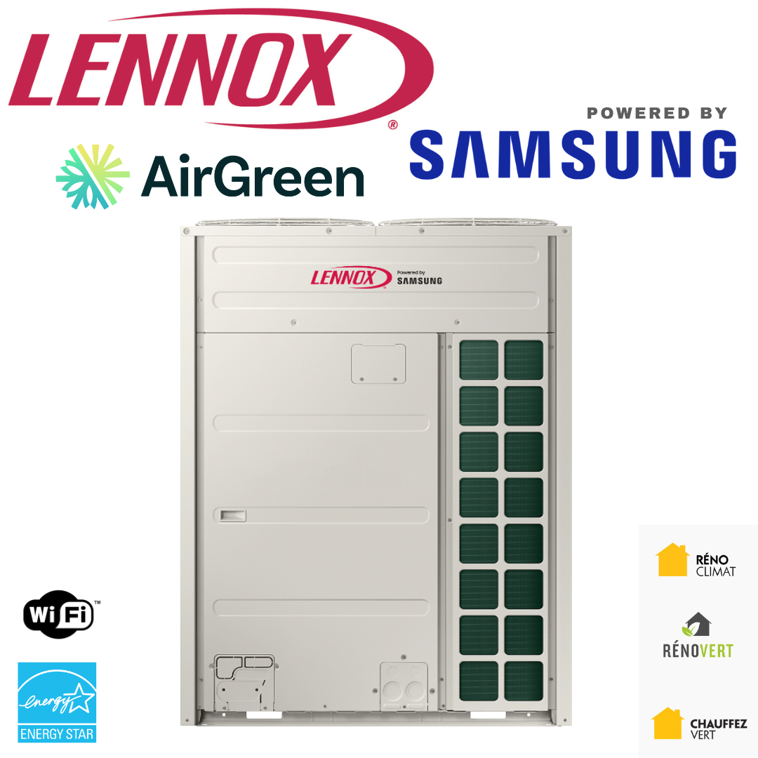 Système VRF LENNOX | Montréal, Laval, Longueuil, Rive Sud et Rive Nord