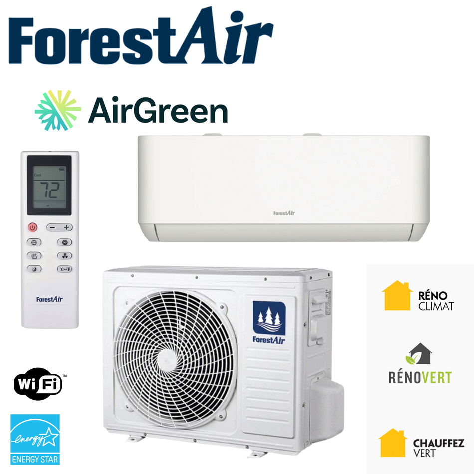 Thermopompe murale FORESTAIR