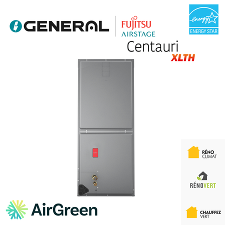 Fournaise électrique GENERAL AIRSTAGE Centauri XLTH 36 000 BTU – carte principale | Montréal, Laval, Longueuil, Rive-Sud, Rive-Nord