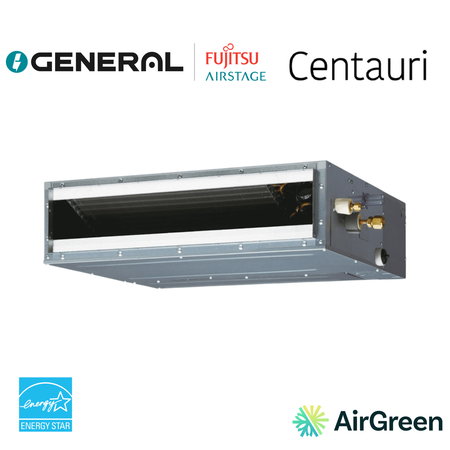 Thermopompe gainable GENERAL AIRSTAGE Centauri 12 000 BTU – carte principale | Montréal, Laval, Longueuil, Rive-Sud, Rive-Nord