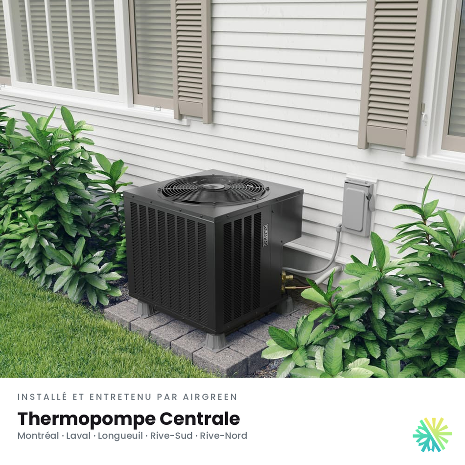 Thermopompe Centrale DURASTAR Core | 5 Tonnes - 60000 BTU - R454B — le confort à l’année | AirGreen