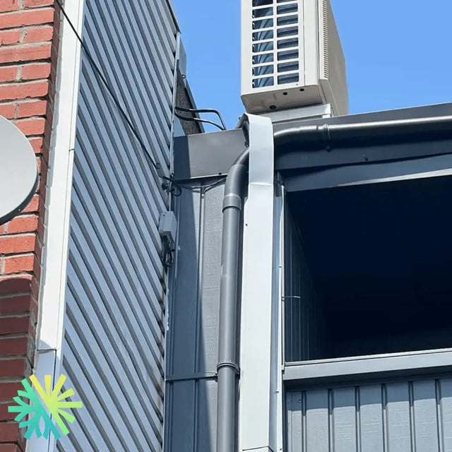 Installation of a Sharp ZU1 wall-mounted heat pump in Varennes, South Shore