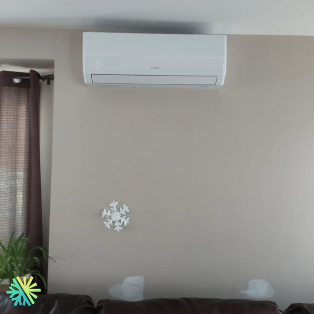 Installation of a Gree Vita wall-mounted air conditioner in Charlemagne, North Shore