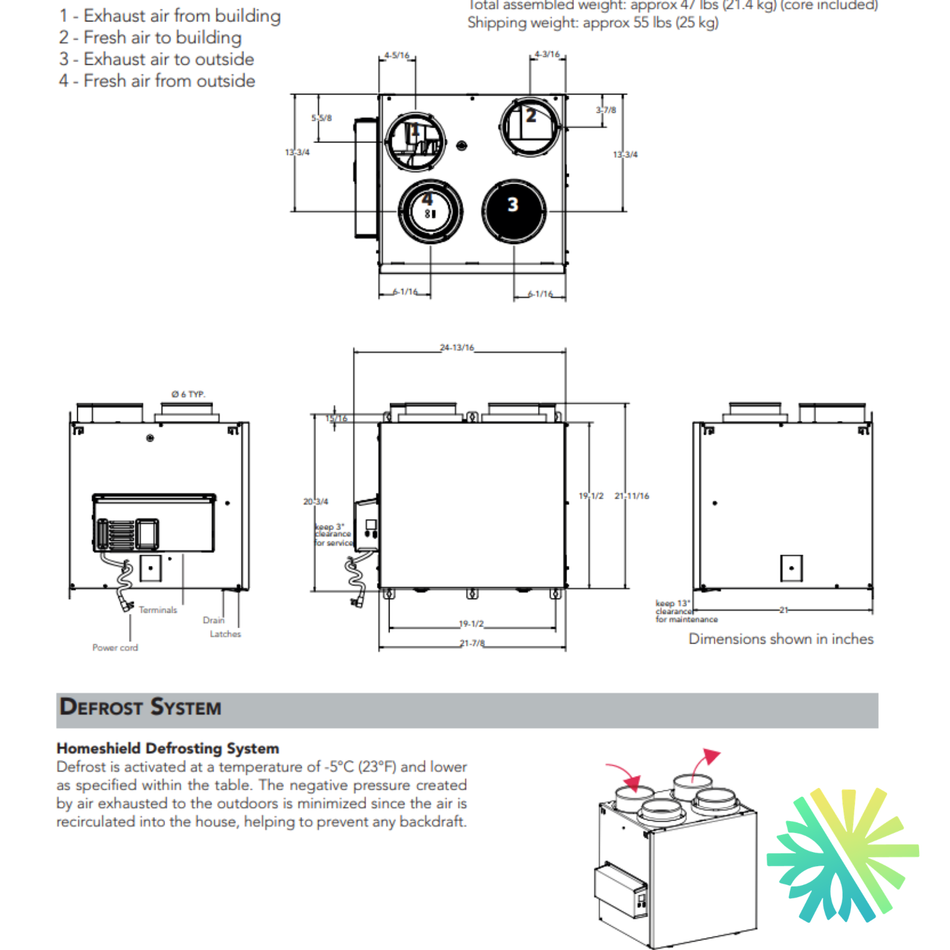 Broan ERV Air Exchanger V180E75RT | Montreal, Laval, Longueuil, South Shore and North Shore