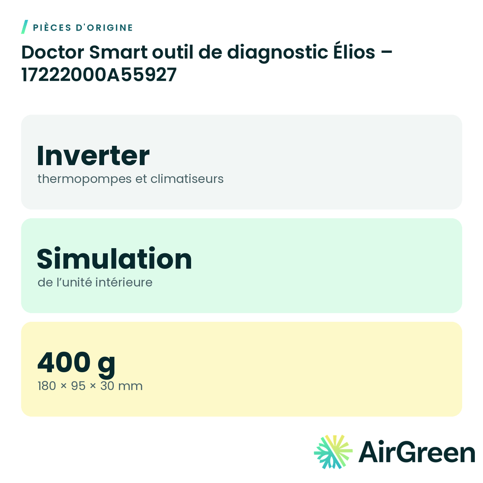 Doctor Smart outil de diagnostic Élios – 17222000A55927