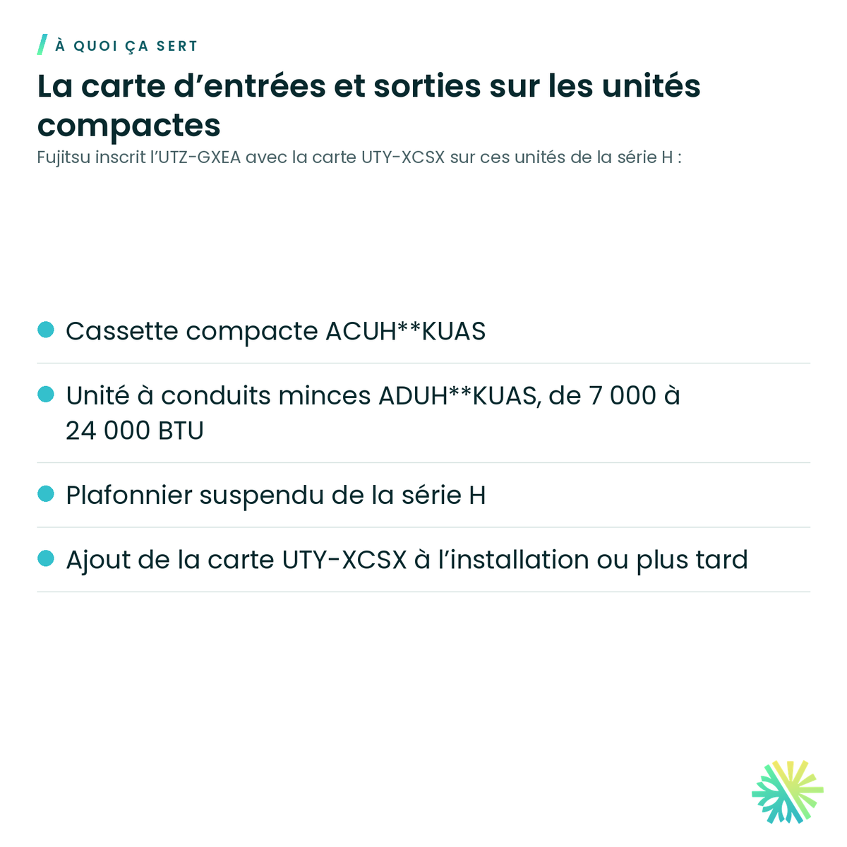 À quoi ça sert – Boîtier pour carte d’entrées/sorties externes Fujitsu UTZ-GXEA
