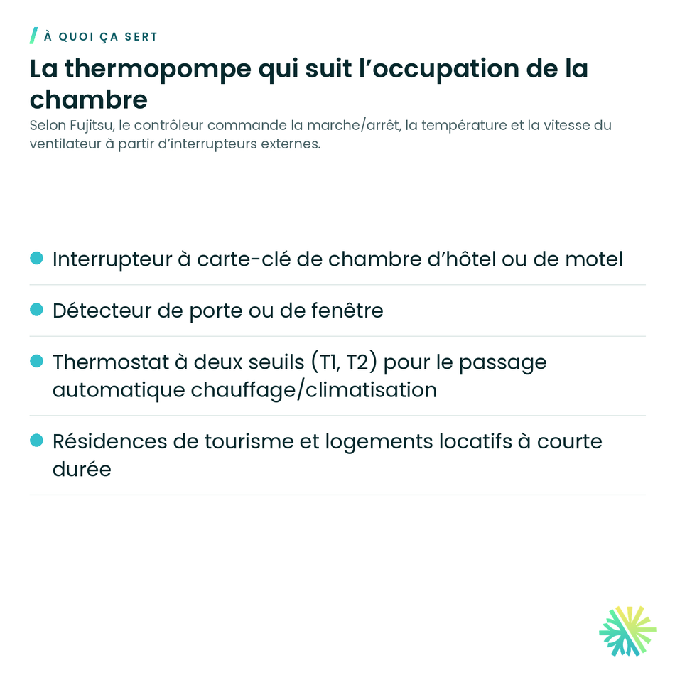 À quoi ça sert – Contrôleur d’interrupteur externe Fujitsu UTY-TERX