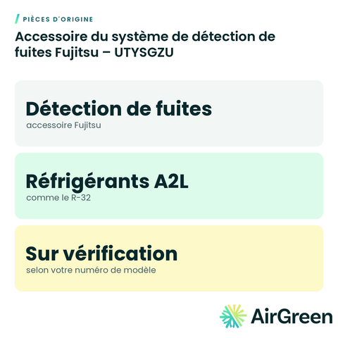 Accessoire du système de détection de fuites Fujitsu – UTYSGZU