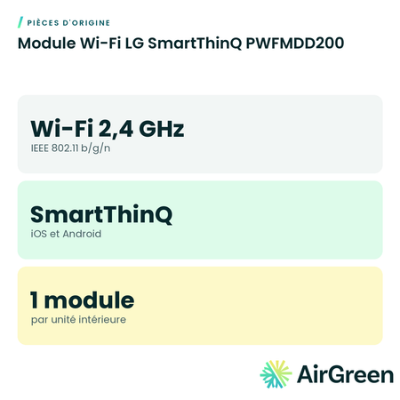 Module Wi-Fi LG SmartThinQ PWFMDD200