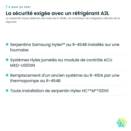 À quoi ça sert – Contrôleur de mitigation Samsung HA00A00203H1 pour serpentins Hylex