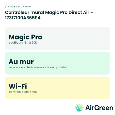 Contrôleur mural Magic Pro Direct Air – 17317100A36594
