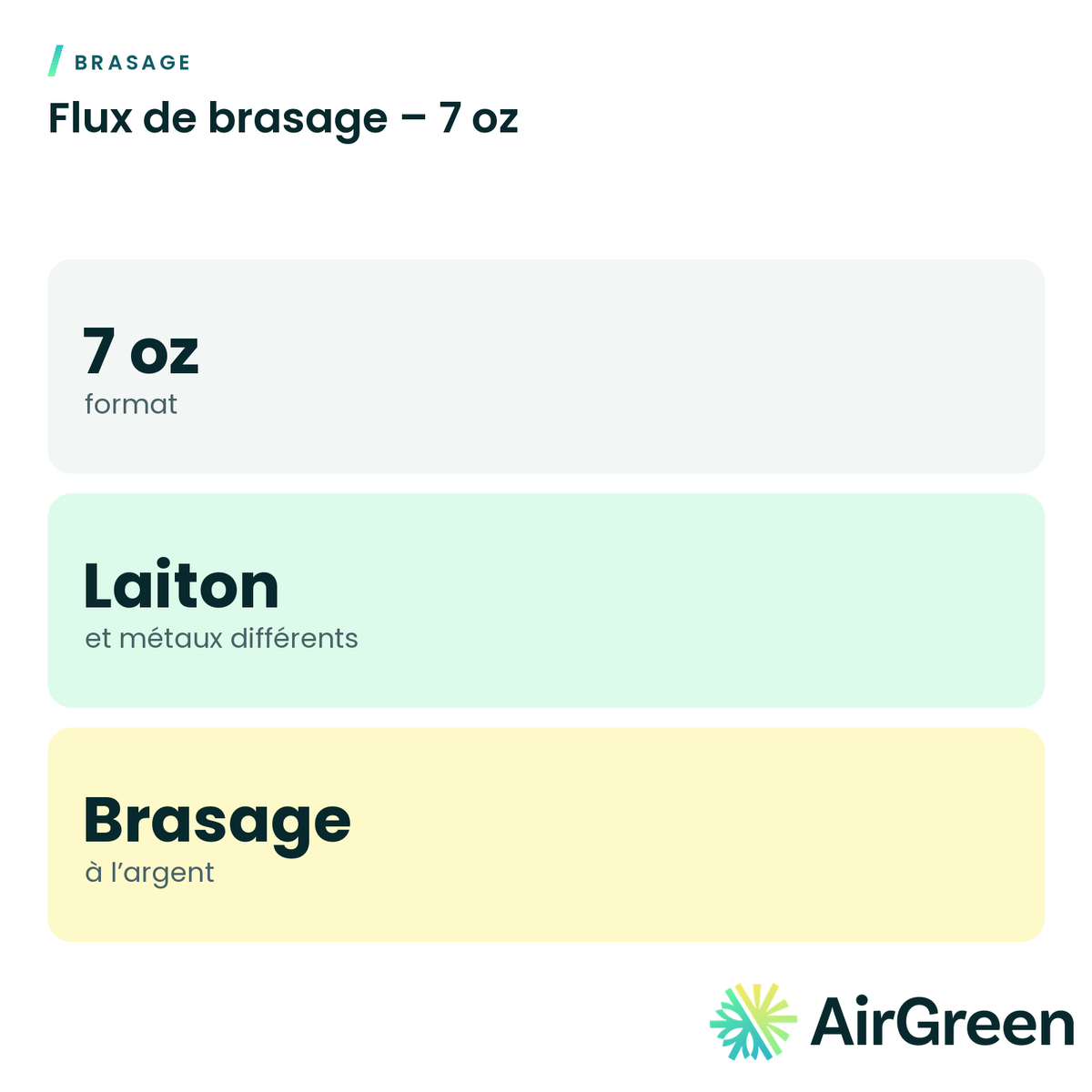 Flux de brasage – 7 oz