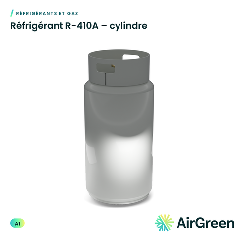 Réfrigérant R-410A – cylindre