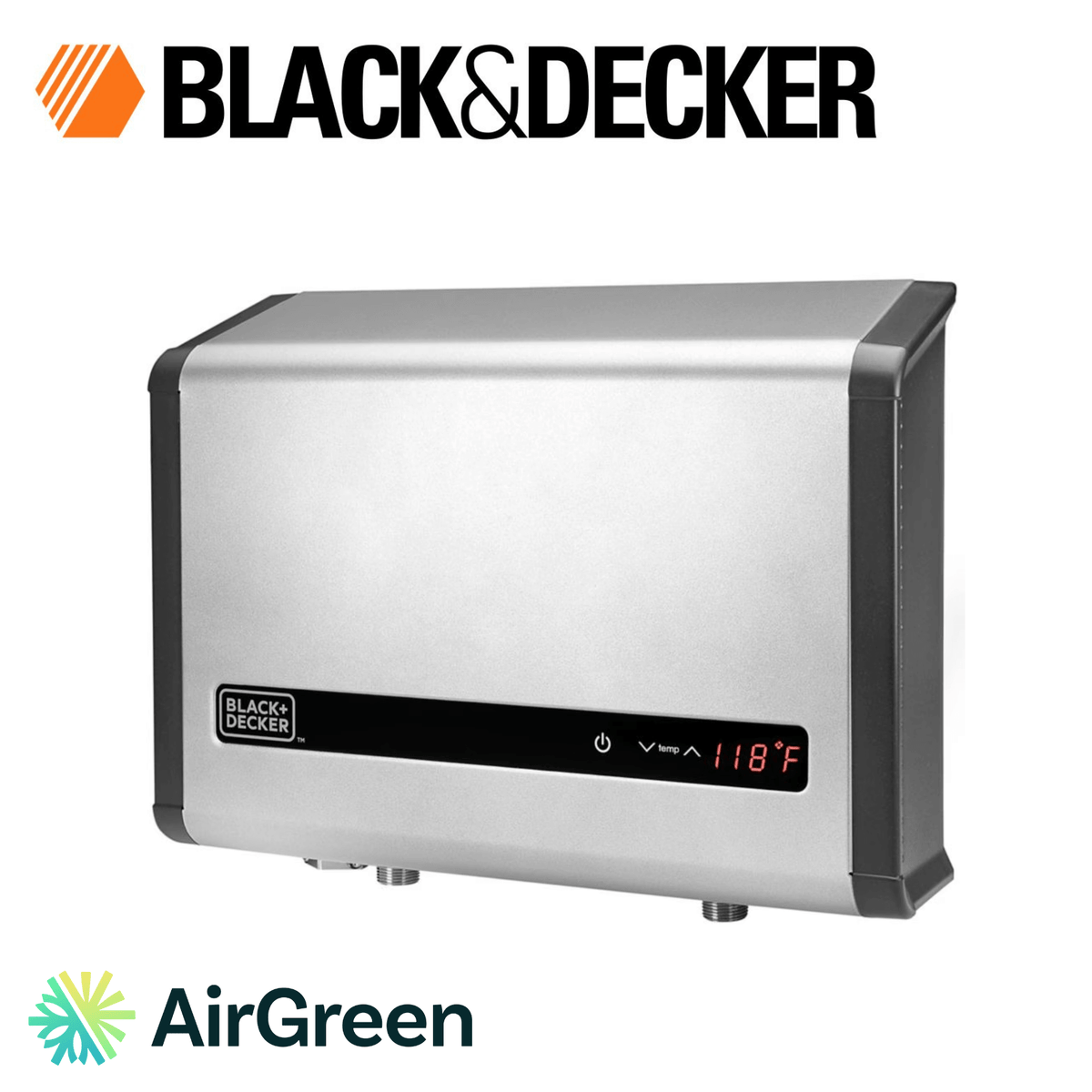Chauffe-Eau Électrique Sans Réservoir | Black + Decker | 18 kW 3.7 GPM | Auto-modulant numérique | Montréal, Laval, Longueuil, Rive Sud & Rive Nord