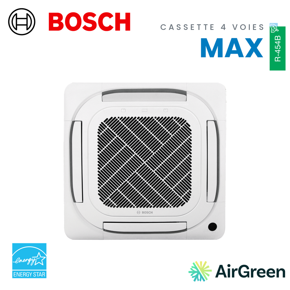 Cassette 4 voies Bosch Climate 5000 MAX Performance, R-454B