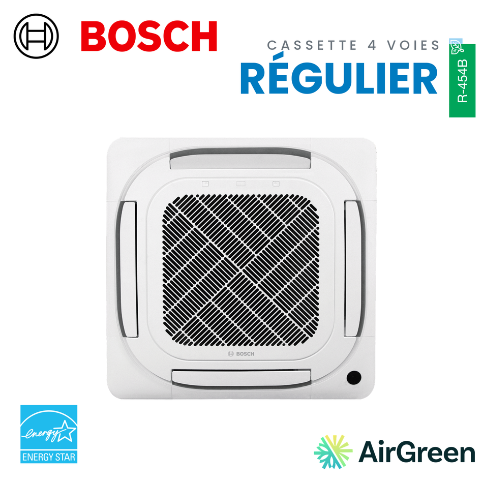 Cassette 4 voies Bosch Climate 5000 Régulier, R-454B