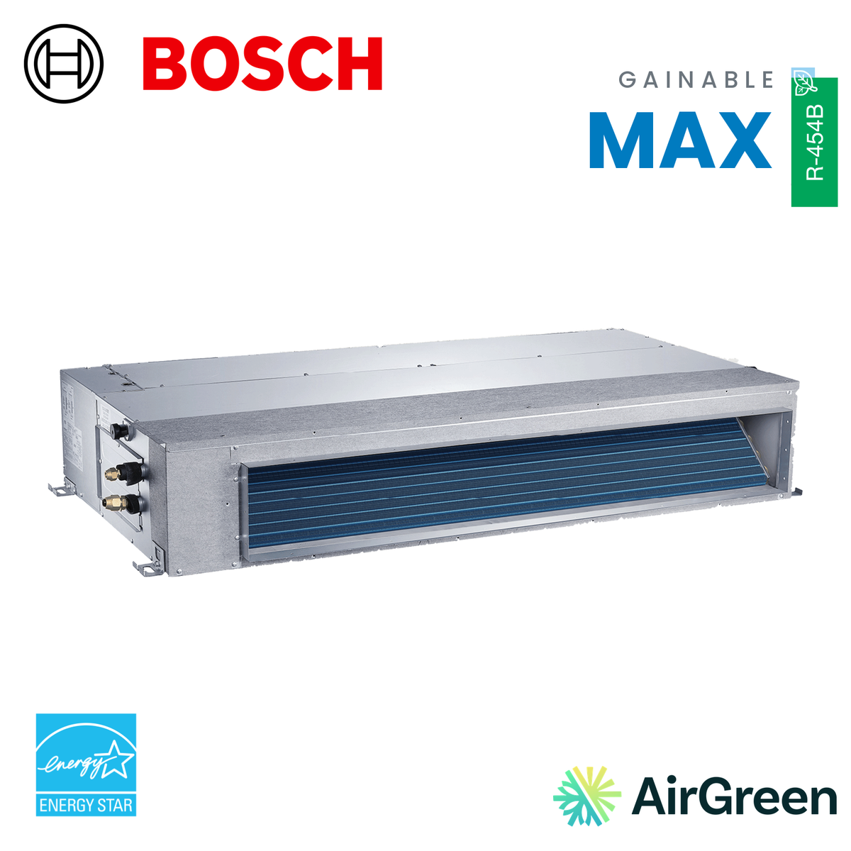 Thermopompe gainable Bosch Climate 5000 MAX Performance résidentiel, R-454B