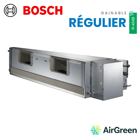 Thermopompe gainable Bosch Climate 5000 Régulier commercial, R-454B