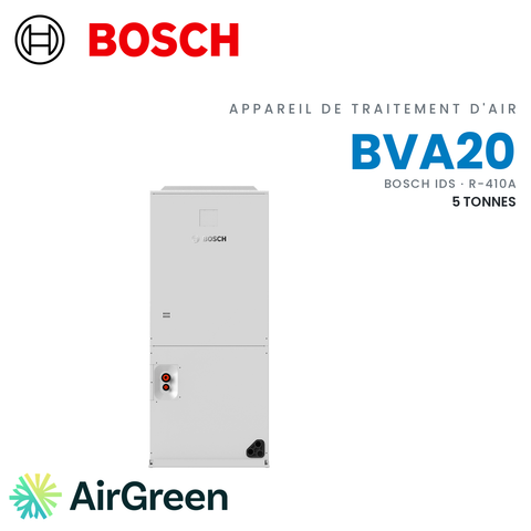 Appareil de traitement d'air Bosch BVA20, 5 tonnes (60 000 BTU)
