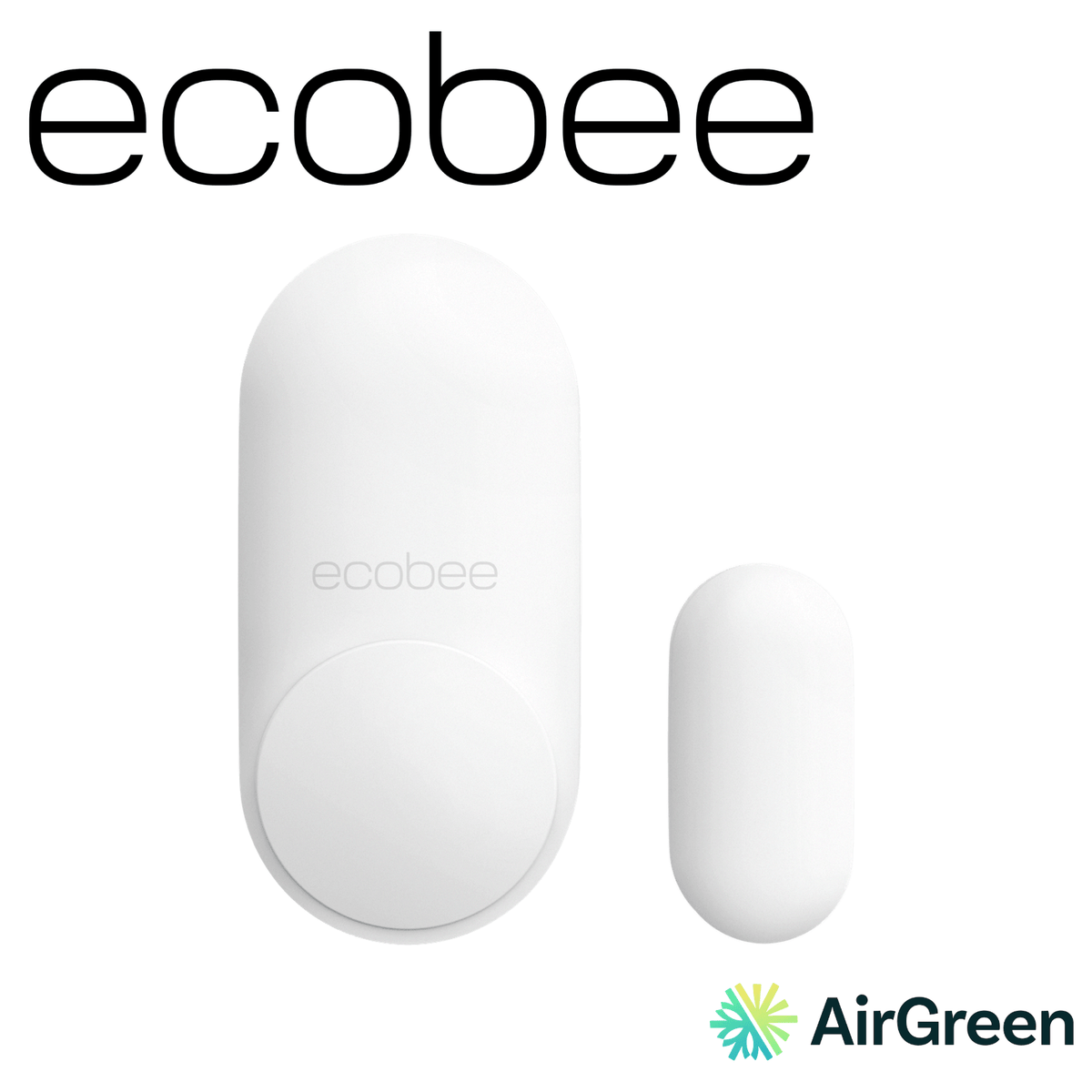 Capteur sans fil ECOBEE SmartSensor for doors & windows 2-pack EB-DWSHM2PK-01 — vente et installation par AirGreen à Montréal, Laval, Longueuil, Rive-Sud et Rive-Nord