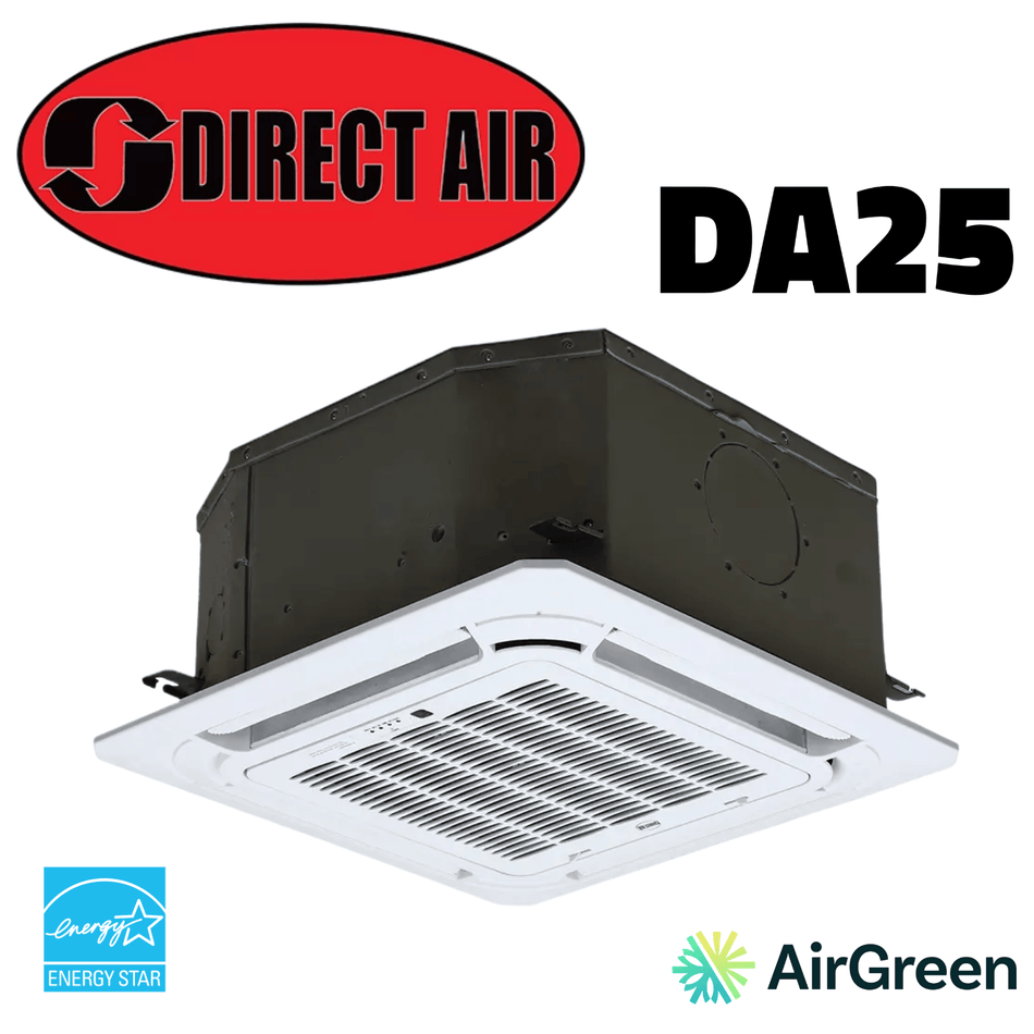 Cassette de Plafond DIRECT AIR DA25 Thermopompe | 24000 BTU