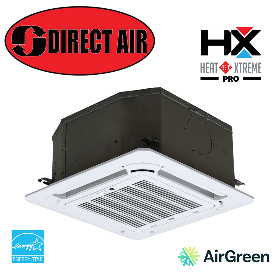 Cassette de Plafond DIRECT AIR Heat Xtreme Pro -35°C | 24000 BTU