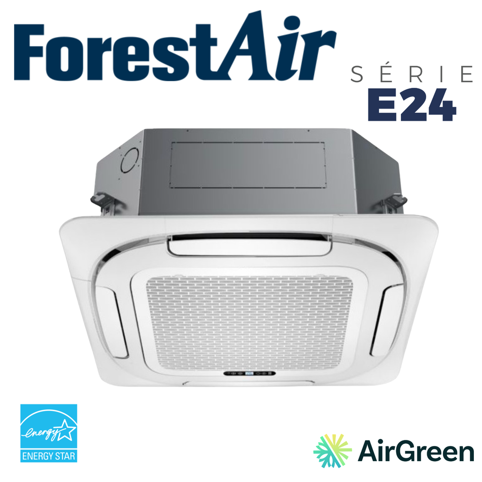FORESTAIR E24 Ceiling Cassette Heat Pump | 12,000 BTU
