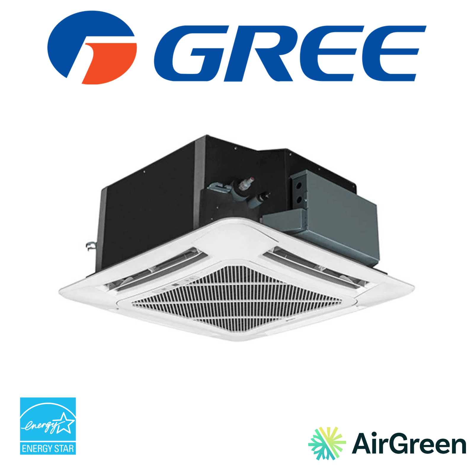 Gree Types Gree Type E Ceiling Cassette | 18 000 BTU | Montreal, Laval, Longueuil