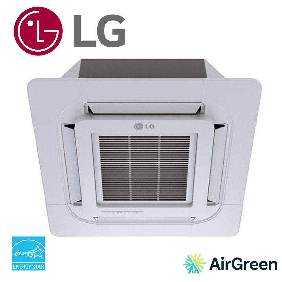 LG : Plafonnier de type cassette 2x2 | 18 000 BTU