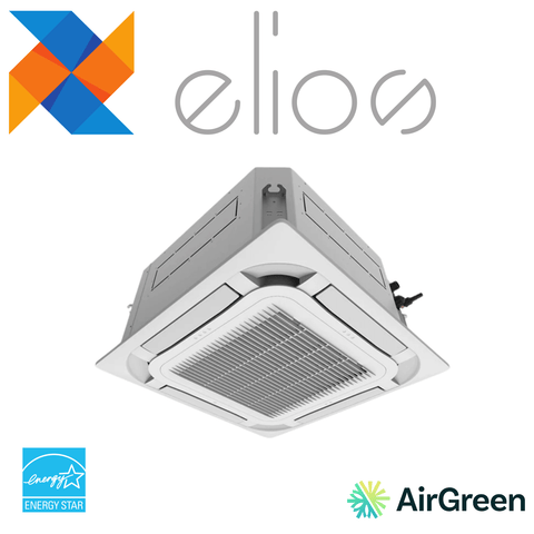 Cassette de Plafond | ELIOS eMatch Thermopompe | 24 000 BTU installed by AirGreen with Energy Star rating