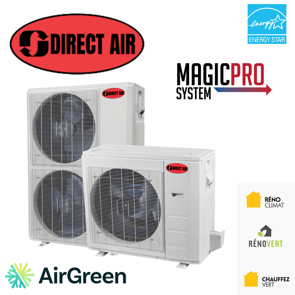 Thermopompe Centrale DIRECT AIR MAGIC PRO | 2.5 Tonnes