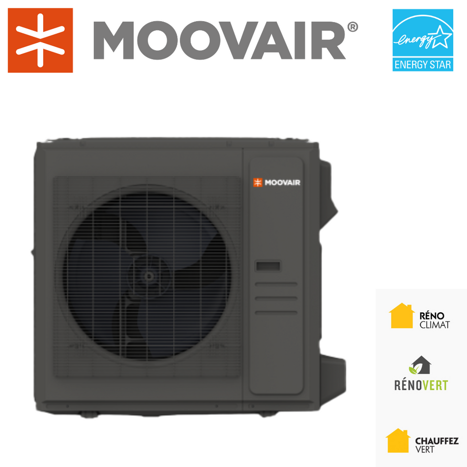 MOOVAIR R-454b Central Heat Pump | 4 Tons - 48,000 BTU