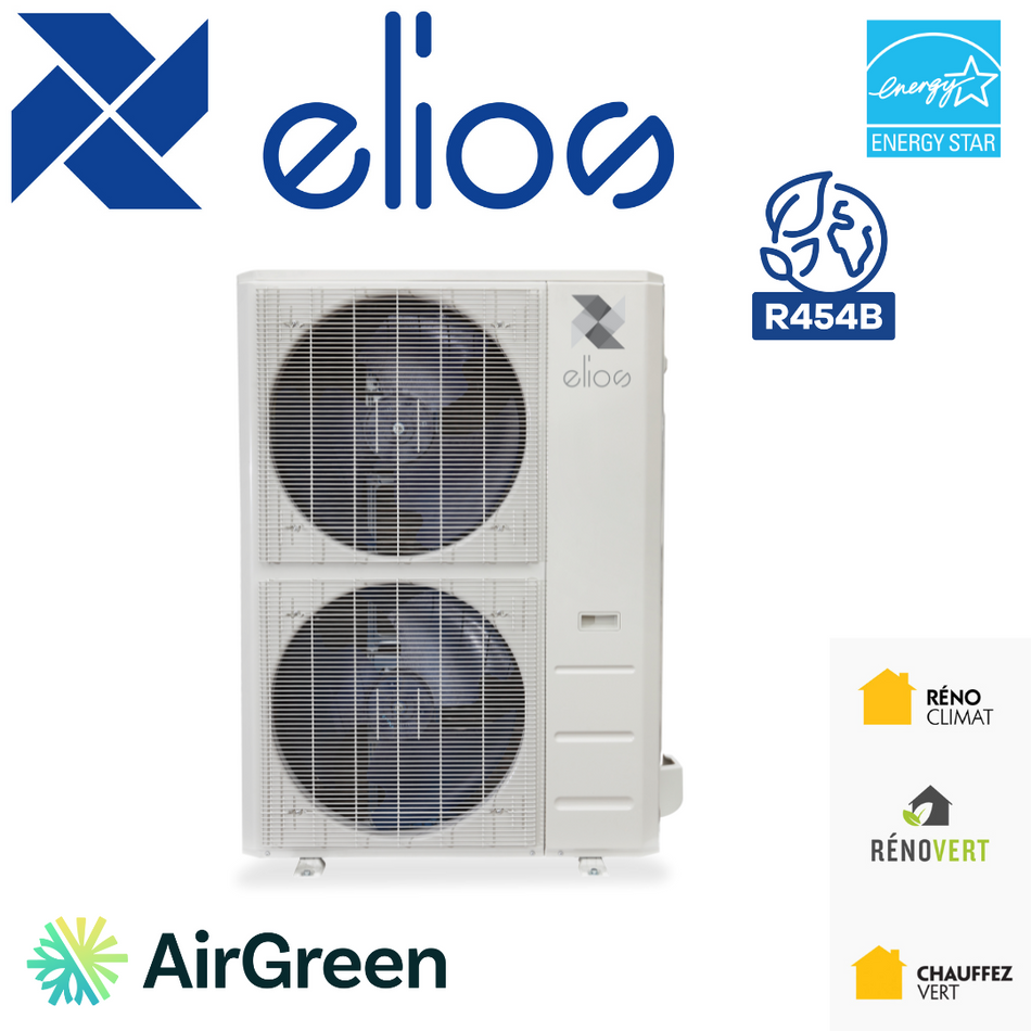 ELIOS R-454b Central Heat Pump | 5 Tons - 60,000 BTU