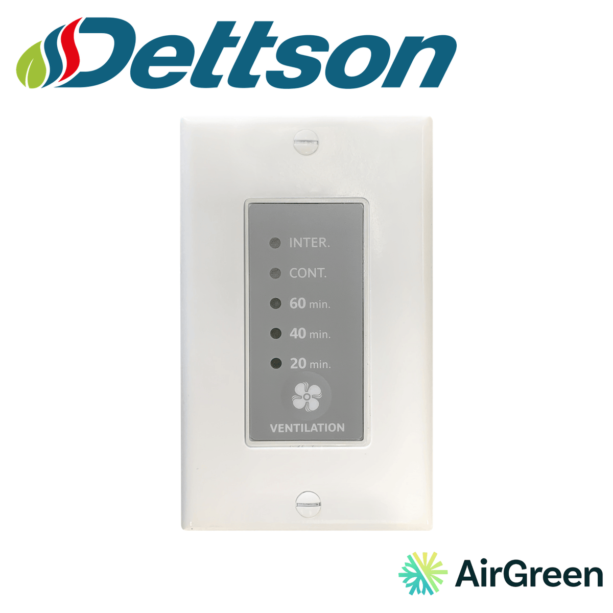 Commande murale DETTSON SA-LT15 — vente et installation par AirGreen à Montréal, Laval, Longueuil, Rive-Sud et Rive-Nord