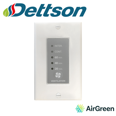 Commande murale DETTSON SA-LT15 — vente et installation par AirGreen à Montréal, Laval, Longueuil, Rive-Sud et Rive-Nord