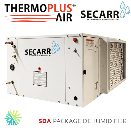 Déshumidificateur Commercial : SECARR SDA SDAF-048 de THERMOPLUS AIR