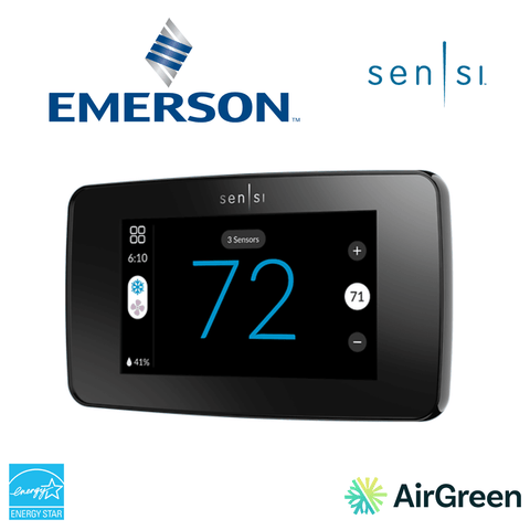 SENSI Touch 2 smart thermostat | Montréal, Laval, Longueuil, Rive Sud & Rive Nord by AirGreen with Energy Star certification