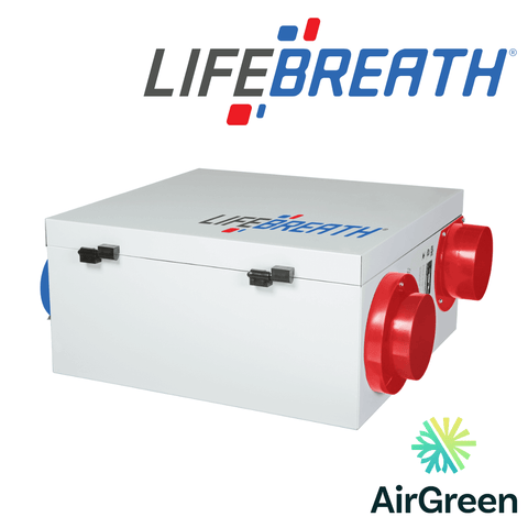 Échangeur d'Air LIFEBREATH METRO 120ERV Grand Montréal par AirGreen