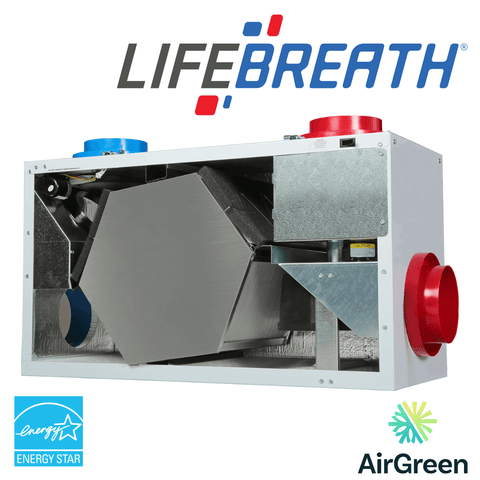 Échangeur d'Air LIFEBREATH RNC155 Grand Montréal par AirGreen