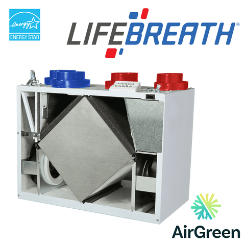 Échangeur d'Air LIFEBREATH RNC6-ES Grand Montréal par AirGreen