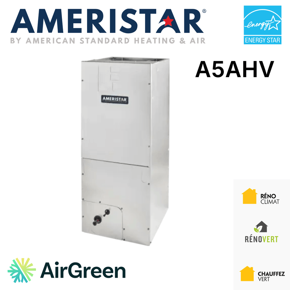 AMERISTAR A5AHV Air Handling Unit | 1.5-2.5 Tons | Montreal, South Shore & North Shore