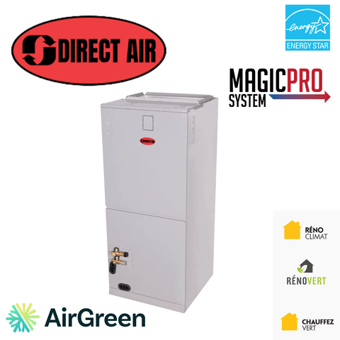 Energy-efficient Air Handler DIRECT AIR MAGIC PRO | 5 Tonnes for climate solutions in Quebec