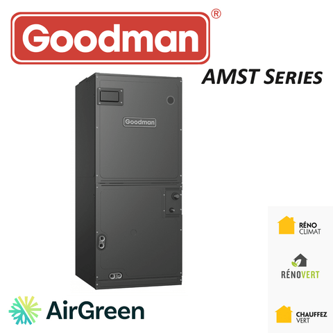 Air Handler GOODMAN R-32 | 3 Tonnes | Montréal, Laval, Longueuil, Rive Sud & Rive Nord in AMST Series by AirGreen