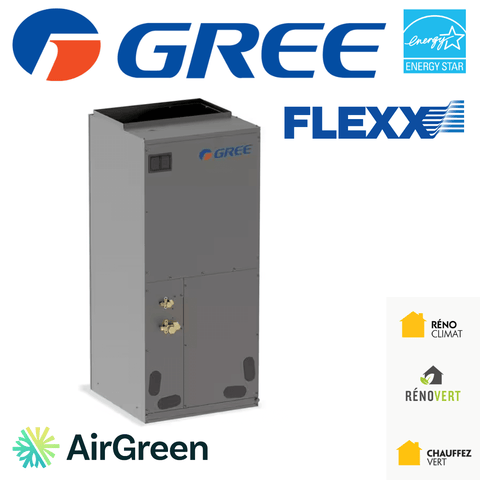 Fournaise Électrique Gree Flexx | 4 Tonnes | Montréal, Laval, Longueuil, Rive Sud et Rive Nord product image by AirGreen